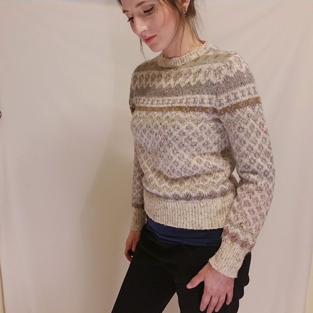 Viewpoint Vintage Nordic Sweater M